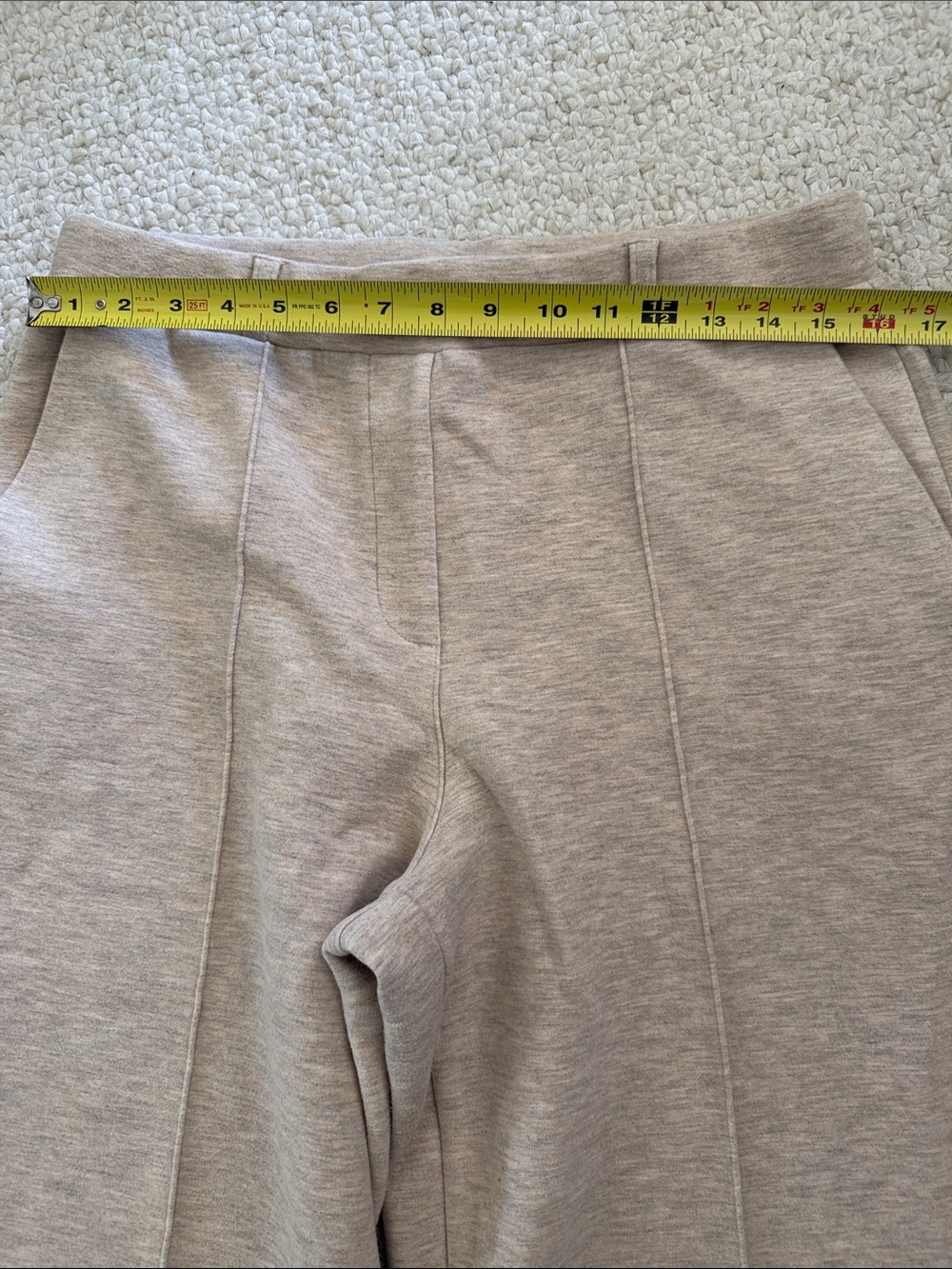 OGL brand 2 piece sleeveless turtleneck and wide legged knit pants, Size L - Picture 9 of 14